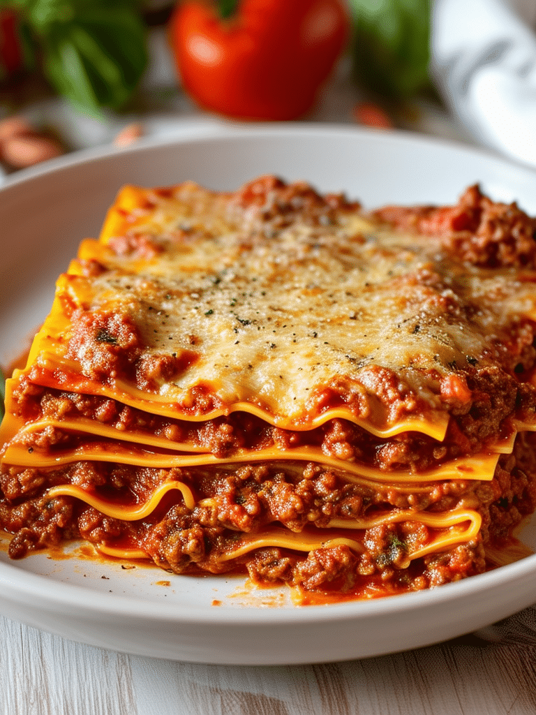 Lasagna Bolognese