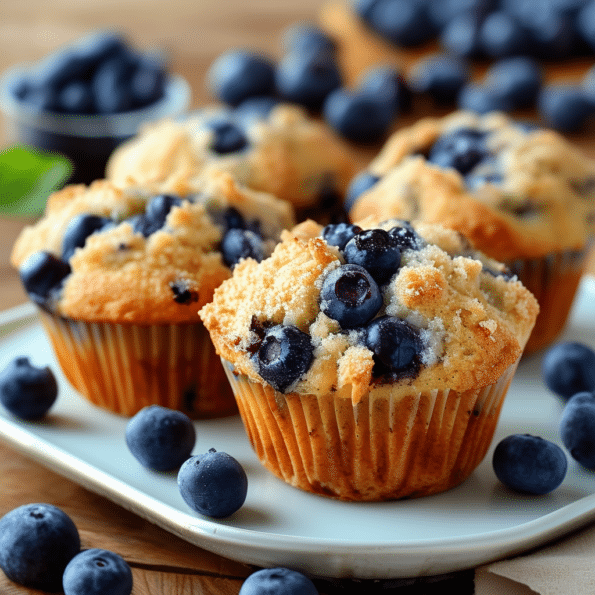 Blueberry muffins