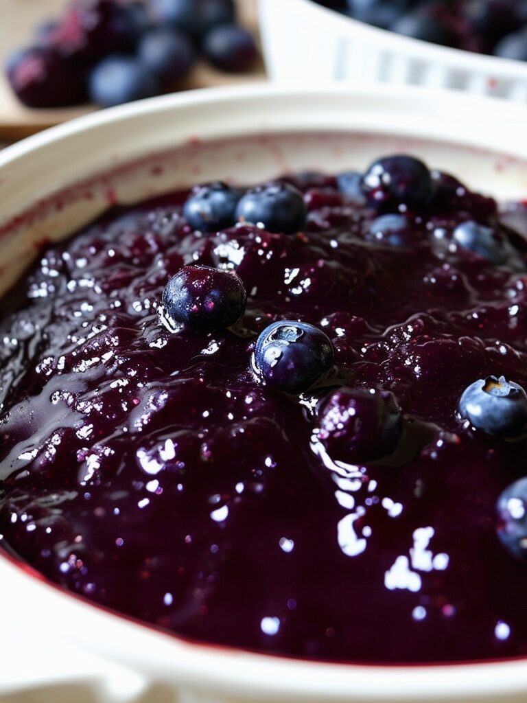 Blueberry jam