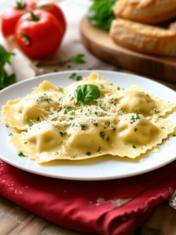 Four Cheese Ravioli