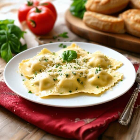 Four Cheese Ravioli