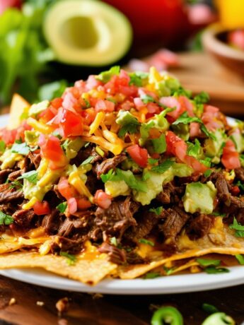 Loaded Beef Nacho