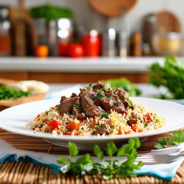 Turkish Lamb Pilau