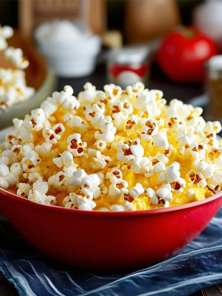 Buttered popcorn