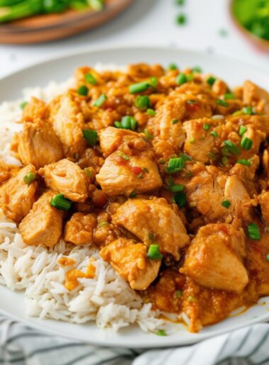 Chicken and rice dish