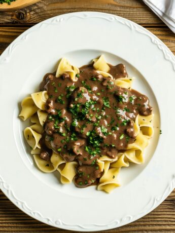 Beef Stroganoff